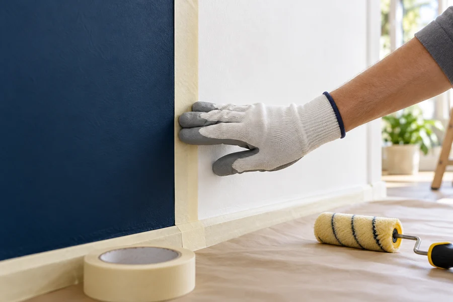 Chọn băng keo giấy cho công việc che phủ — ảnh minh họa