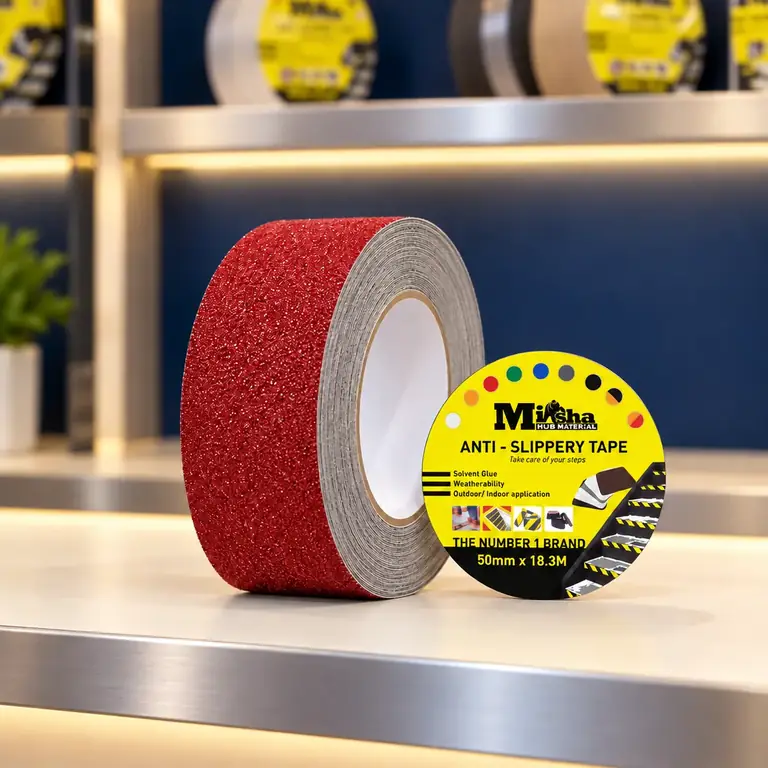 Băng Keo Chống Trơn Trượt Russian – Đỏ 18.3M