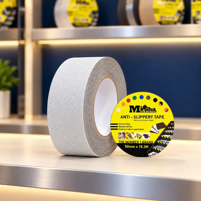 Băng Keo Chống Trơn Trượt Russian – Trắng 18.3M