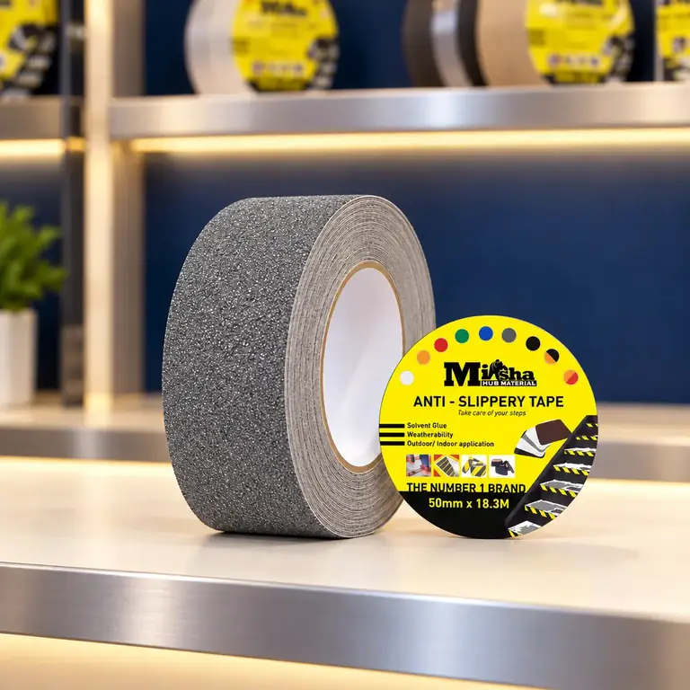 Băng Keo Chống Trơn Trượt Russian – Xám 18.3M